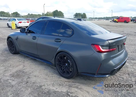 2025 BMW M3 Competition xDrive from USA, damaged, VIN WBS33HJ00SFV35310